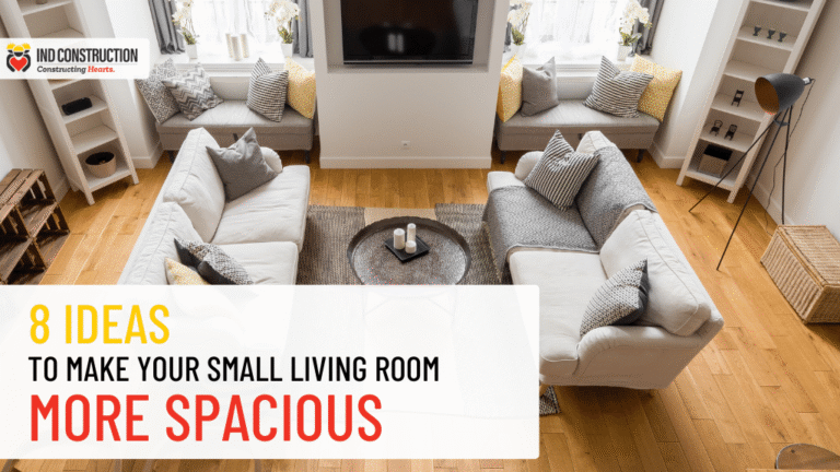 8 Ideas To Make Your Small Living Room More Spacious