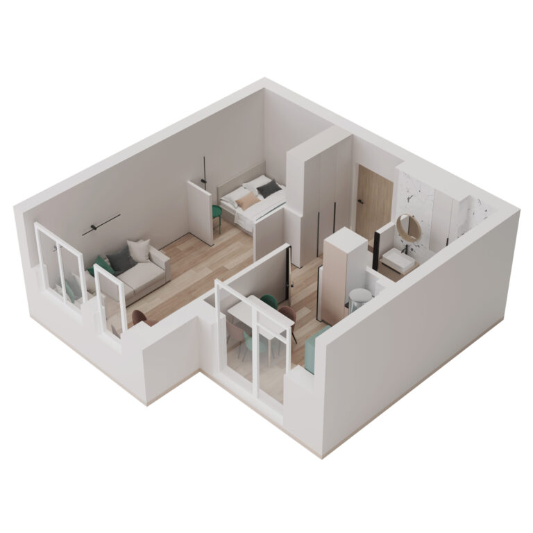 3D IND construction