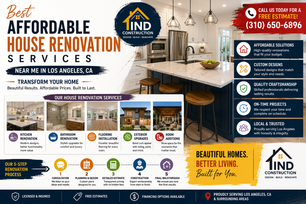 Best Affordable House Renovation Services Near Me