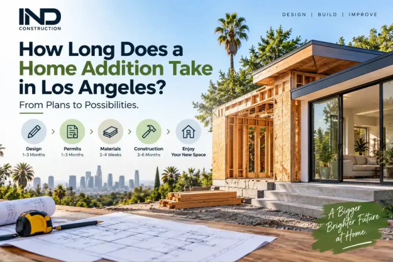 home addition timeline los angeles.