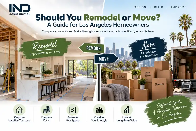 one story vs two story home addition los angeles.